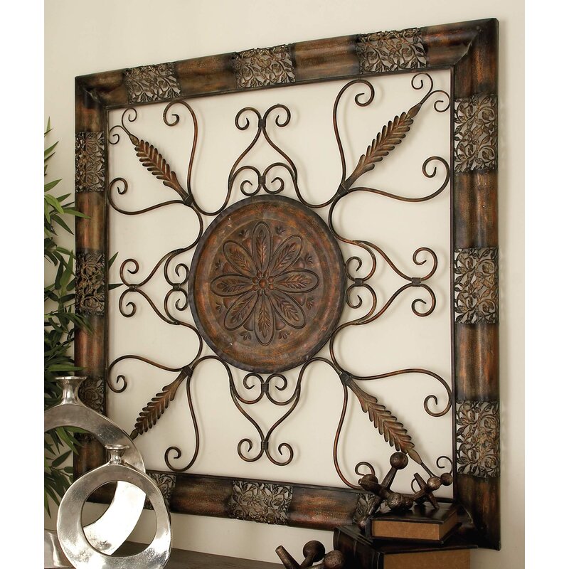 Fleur De Lis Living Rustic Beveled Wall Decor & Reviews